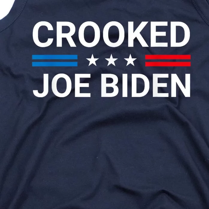 Crooked Joe Biden Trump Quote Called Joe Biden Crooked Tank Top