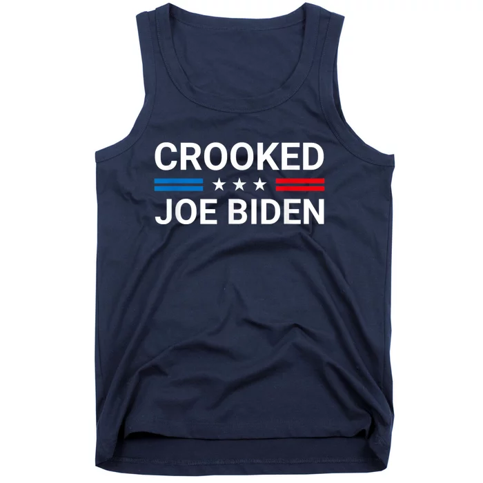 Crooked Joe Biden Trump Quote Called Joe Biden Crooked Tank Top