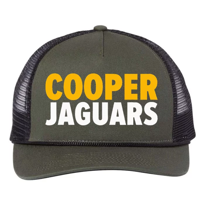 Cooper Jaguars Bold Retro Rope Trucker Hat Cap