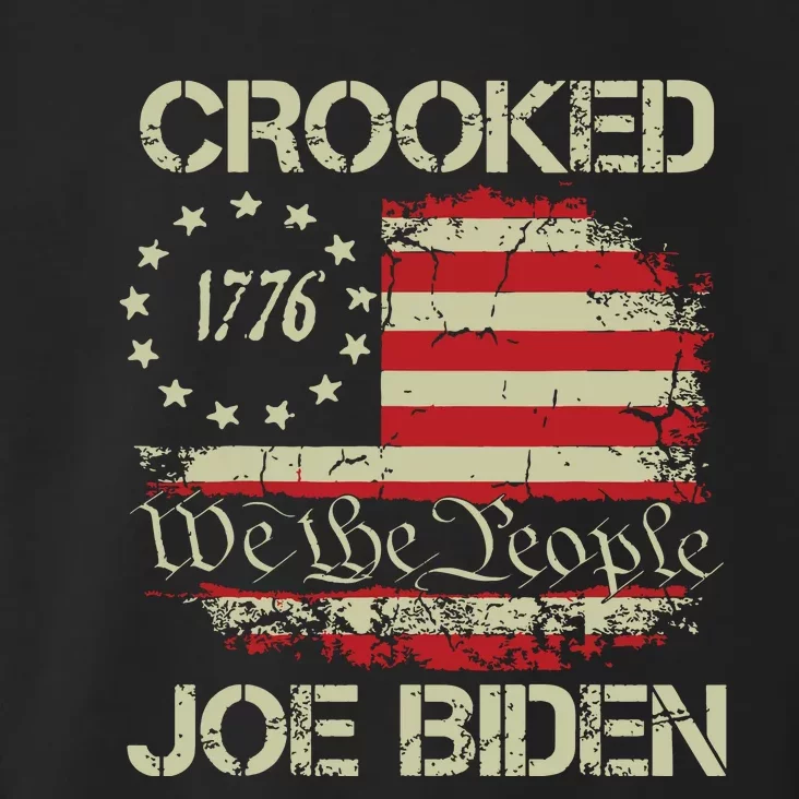 Crooked Joe Biden Trump Quote Called Joe Biden Crooked Toddler Hoodie