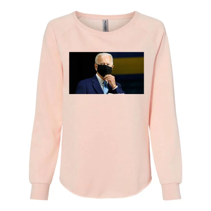 Crooked Joe Biden Womens California Wash Sweatshirt