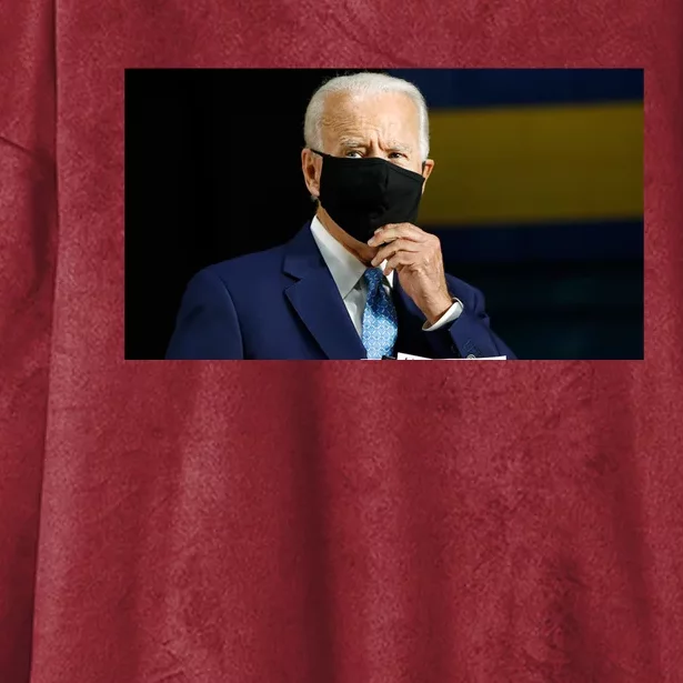 Crooked Joe Biden Hooded Wearable Blanket