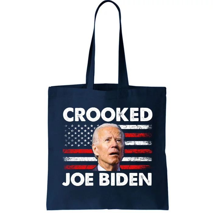 Crooked Joe Biden Trump Quote Called Joe Biden Crooked Tote Bag