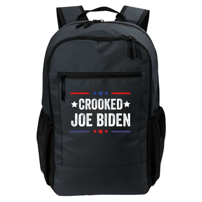 Crooked Joe Biden Trump Quote Called Joe Biden Crooked Daily Commute Backpack