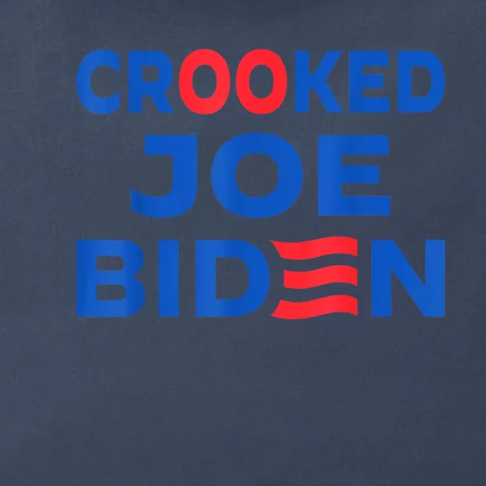 Crooked Joe Biden Trump Quote Called Joe Biden Crooked Zip Tote Bag