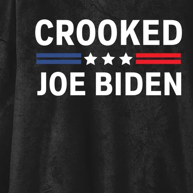 Crooked Joe Biden Hooded Wearable Blanket