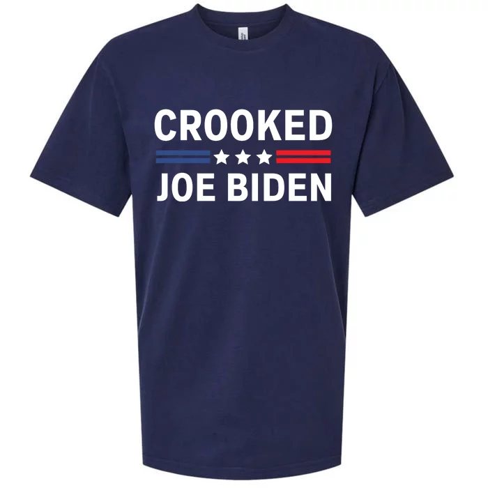 Crooked Joe Biden Sueded Cloud Jersey T-Shirt