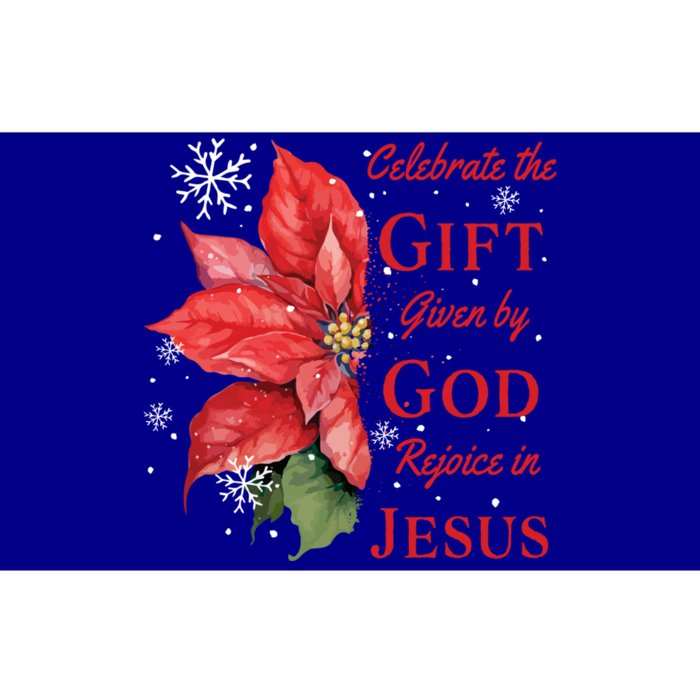 Celebrate Jesus Birth Christian Christmas Gift Bumper Sticker