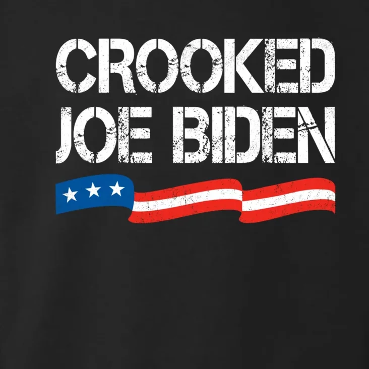 Crooked Joe Biden Trump Quote Called Joe Biden Crooked Toddler Hoodie