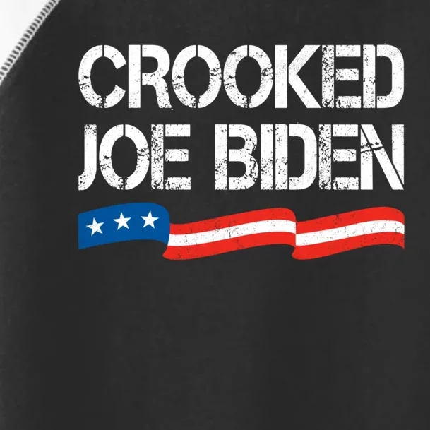 Crooked Joe Biden Trump Quote Called Joe Biden Crooked Toddler Fine Jersey T-Shirt