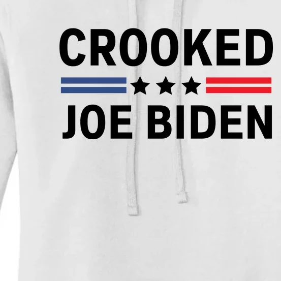 Crooked Joe Biden Women's Pullover Hoodie