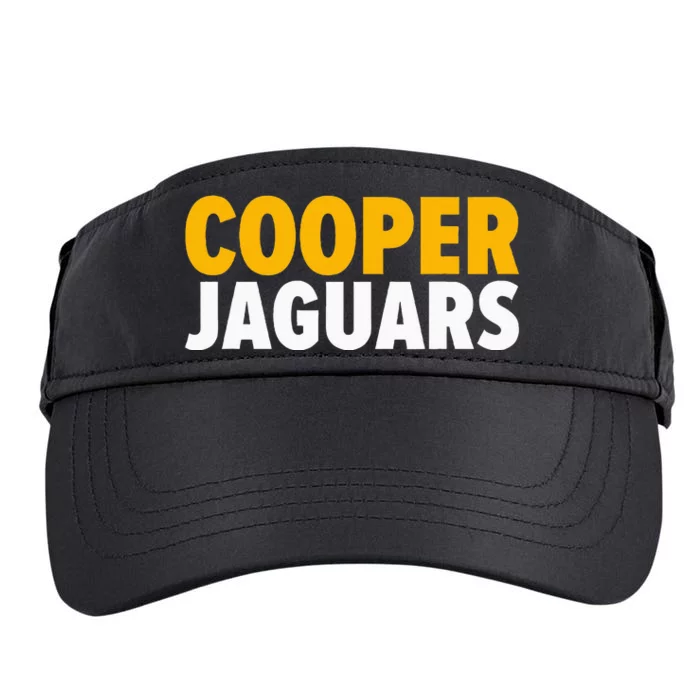 Cooper Jaguars Bold Adult Drive Performance Visor