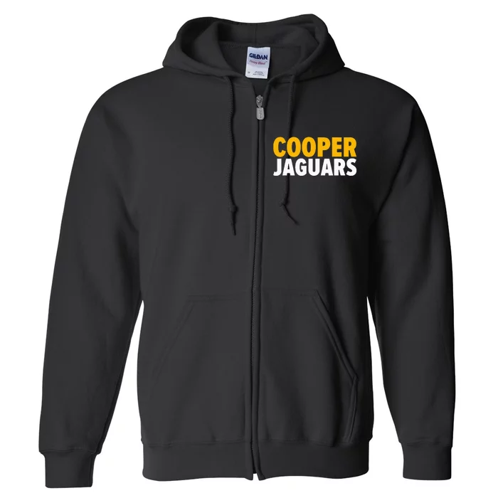 Cooper Jaguars Bold Full Zip Hoodie