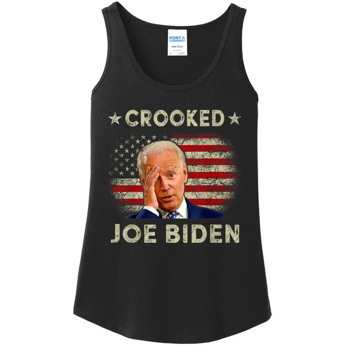 Crooked Joe Biden Ladies Essential Tank