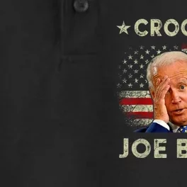 Crooked Joe Biden Dry Zone Grid Performance Polo