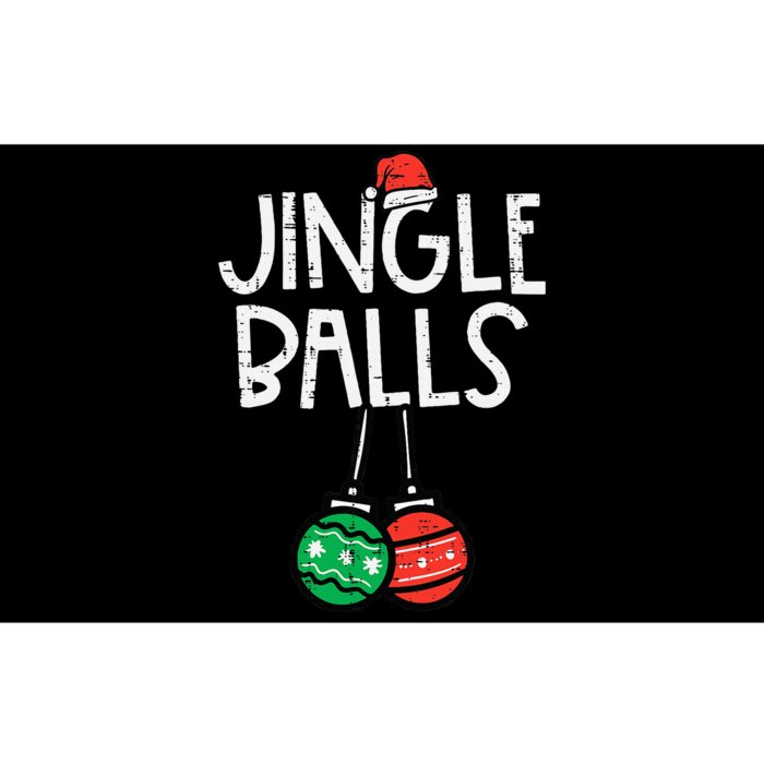 Christmas Jingle Balls Santa Funny Xmas Matching Couple Bumper Sticker