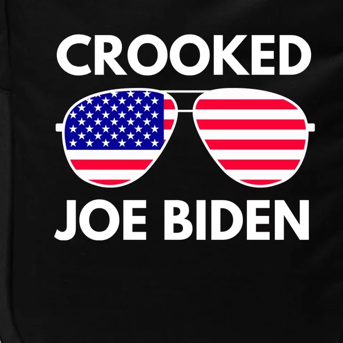 Crooked Joe Biden Trump Quote Called Joe Biden Crooked Impact Tech Backpack