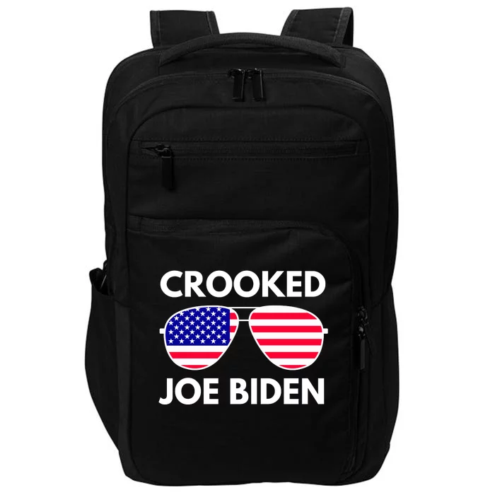 Crooked Joe Biden Trump Quote Called Joe Biden Crooked Impact Tech Backpack