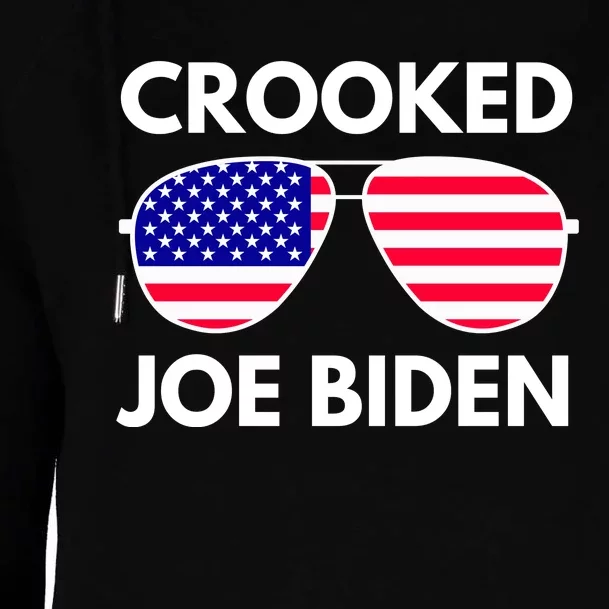 Crooked Joe Biden Trump Quote Called Joe Biden Crooked Womens Funnel Neck Pullover Hood