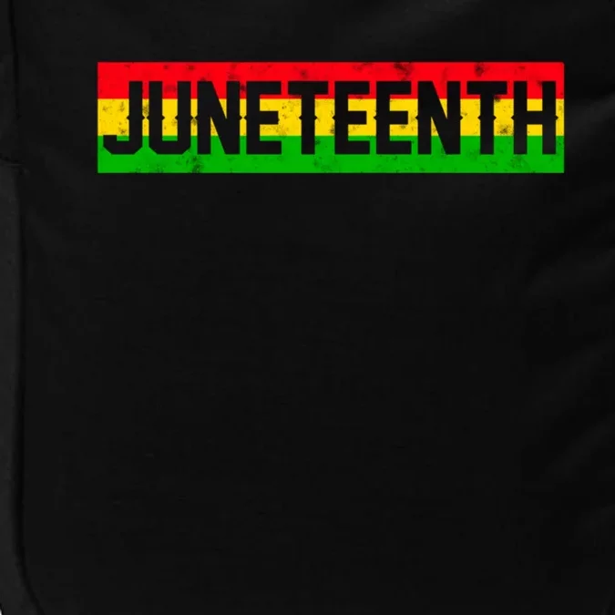 Celebrate Juneteenth Black History Month Freedom Gift Impact Tech Backpack