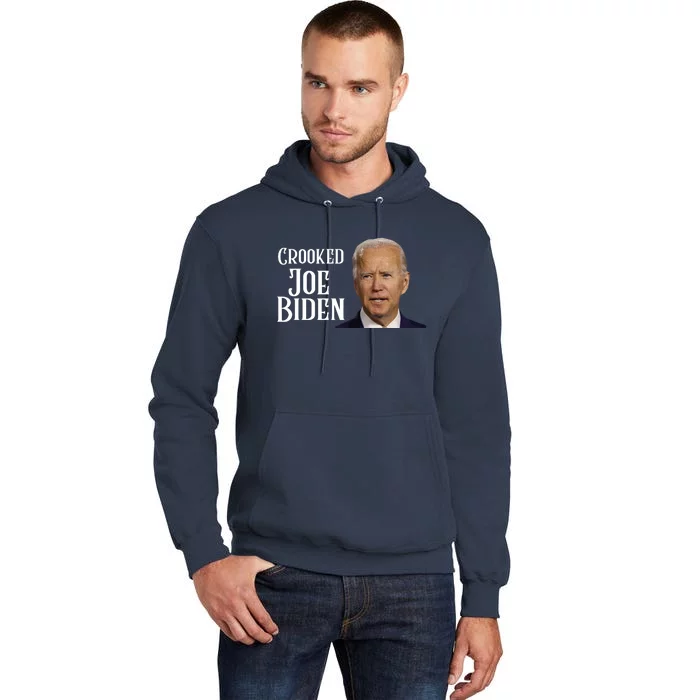 Crooked Joe Biden Tall Hoodie