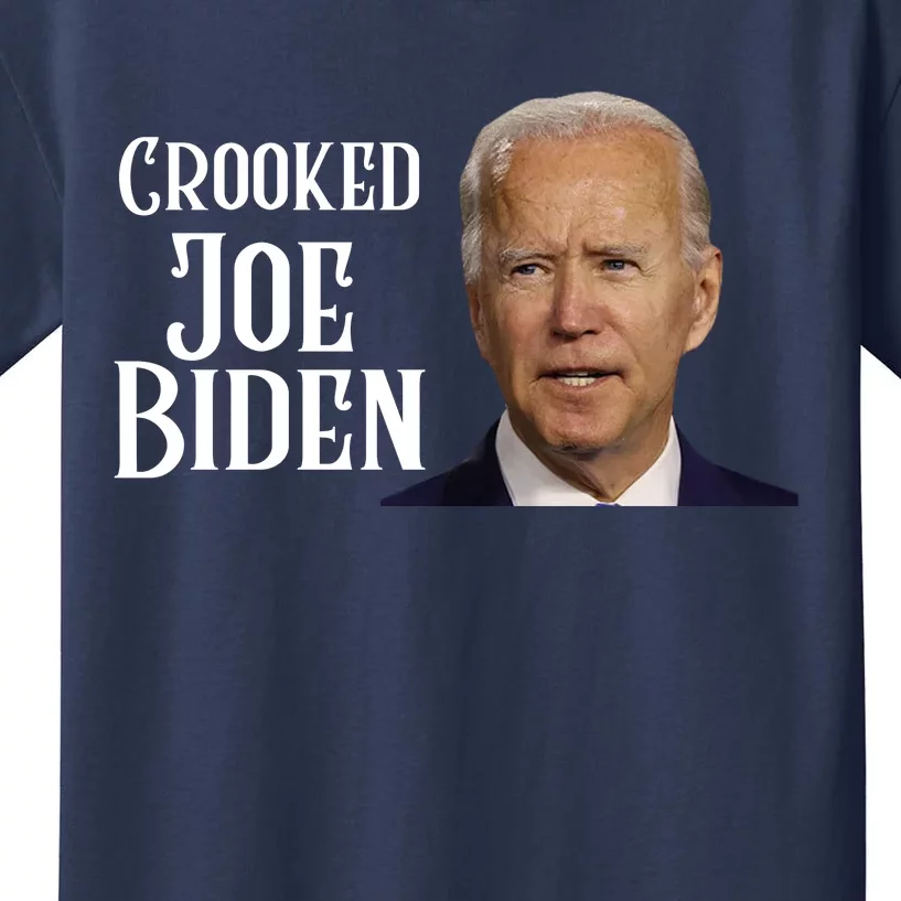 Crooked Joe Biden Kids T-Shirt