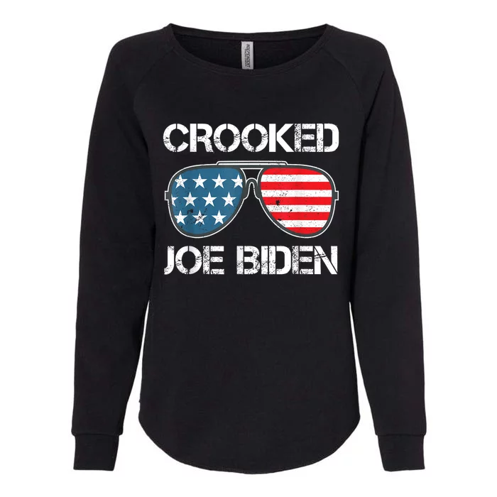 Crooked Joe Biden Trump Quote Called Joe Biden Crooked Womens California Wash Sweatshirt