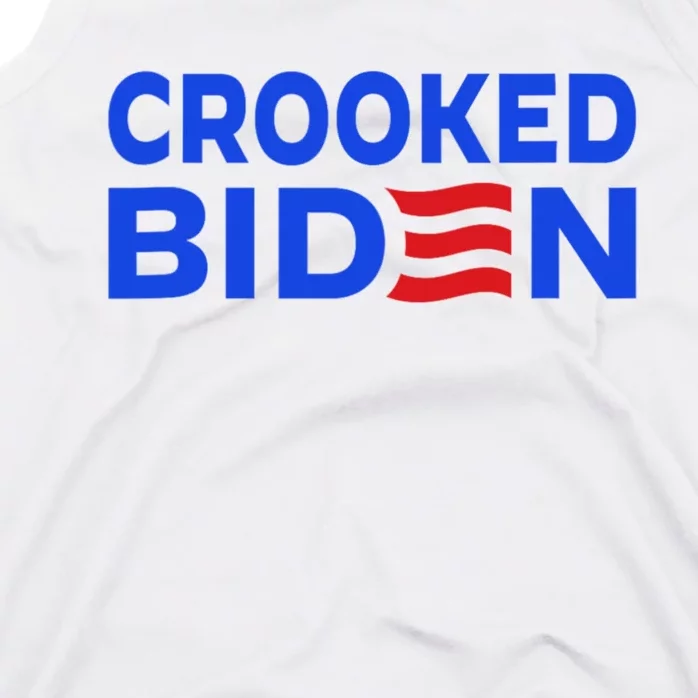 Crooked Joe Biden Confused Anti Biden Tank Top