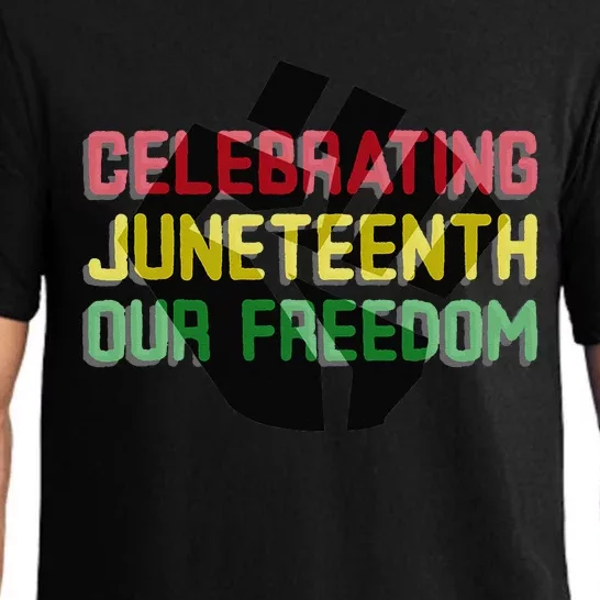 Celebrating Juneteeth Pajama Set