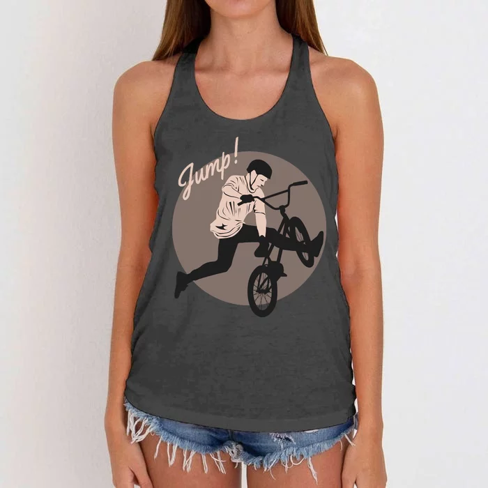 Cycling Jump Women's Knotted Racerback Tank