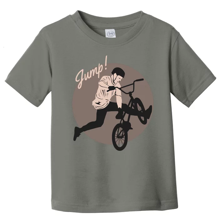 Cycling Jump Toddler T-Shirt