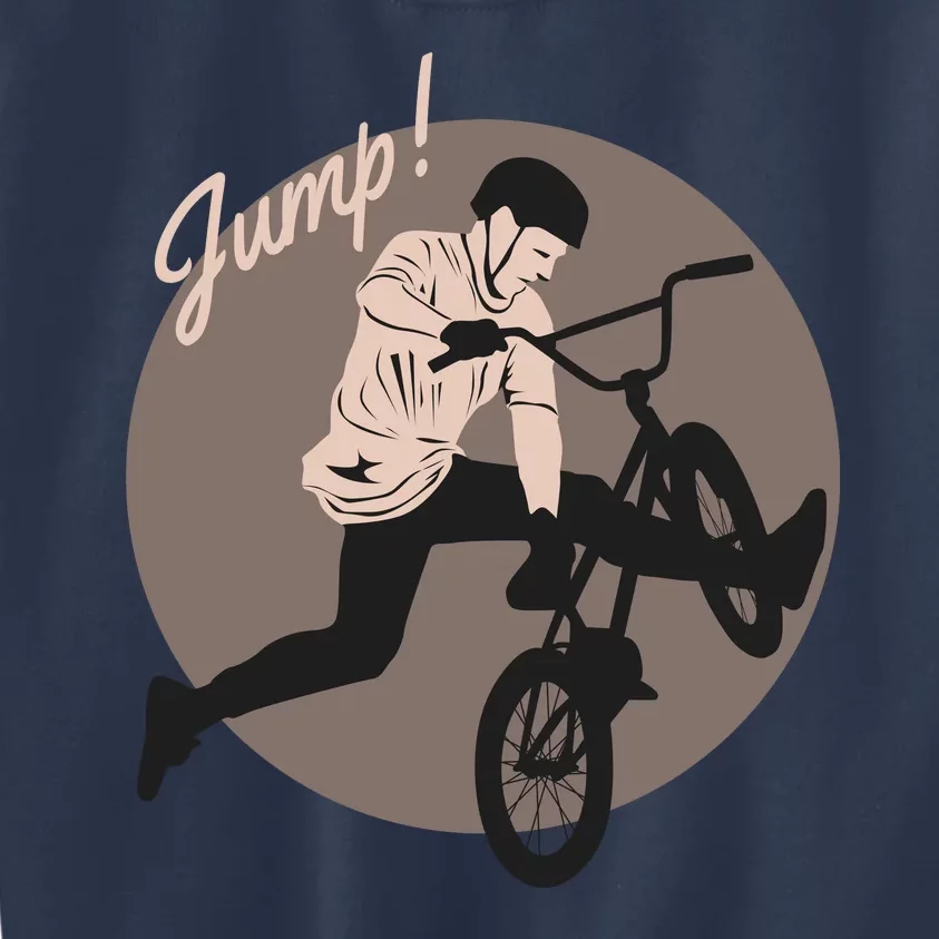 Cycling Jump Kids Sweatshirt