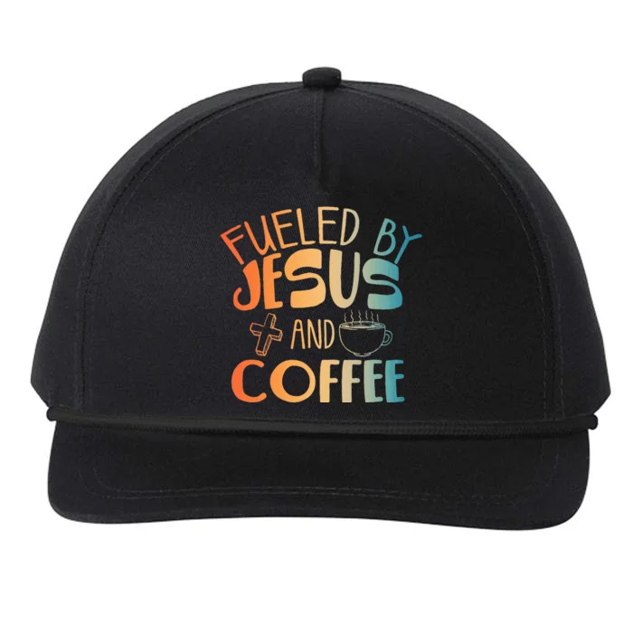 Christian Jesus Coffee Lover Snapback Five-Panel Rope Hat