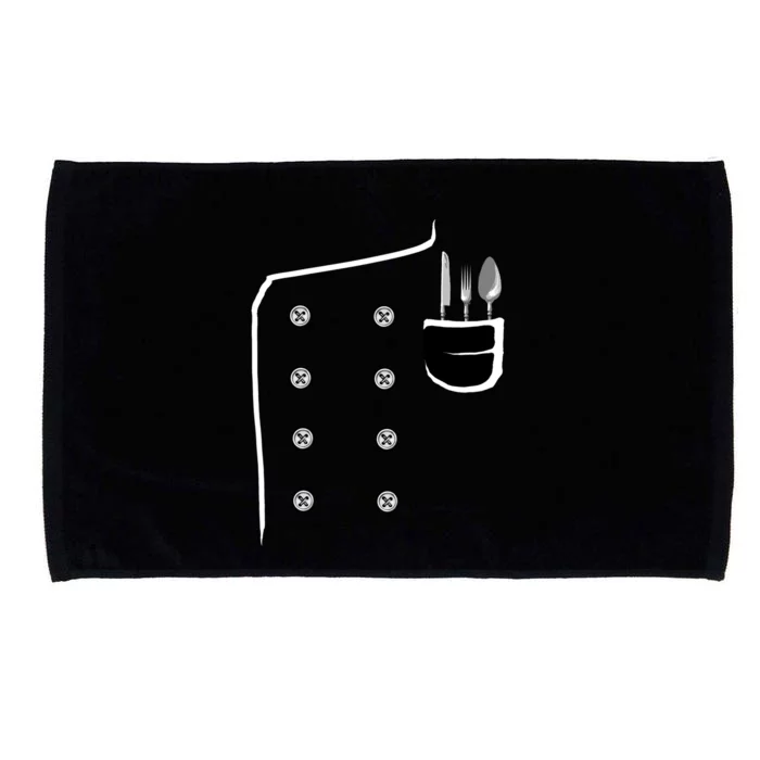 Chef Jacket Chef Costume Cook Cooking Funny Chef Gift Microfiber Hand Towel