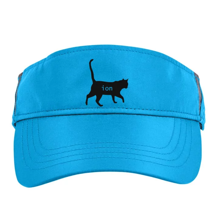 Cation Joke Cute Science Cat Funny Chemistry Teacher Gift Adult Drive Performance Visor