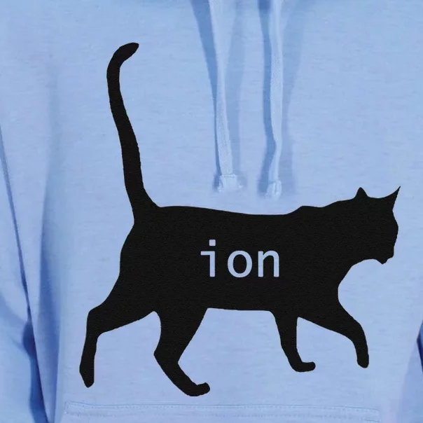 Cation Joke Cute Science Cat Funny Chemistry Teacher Gift Unisex Surf Hoodie