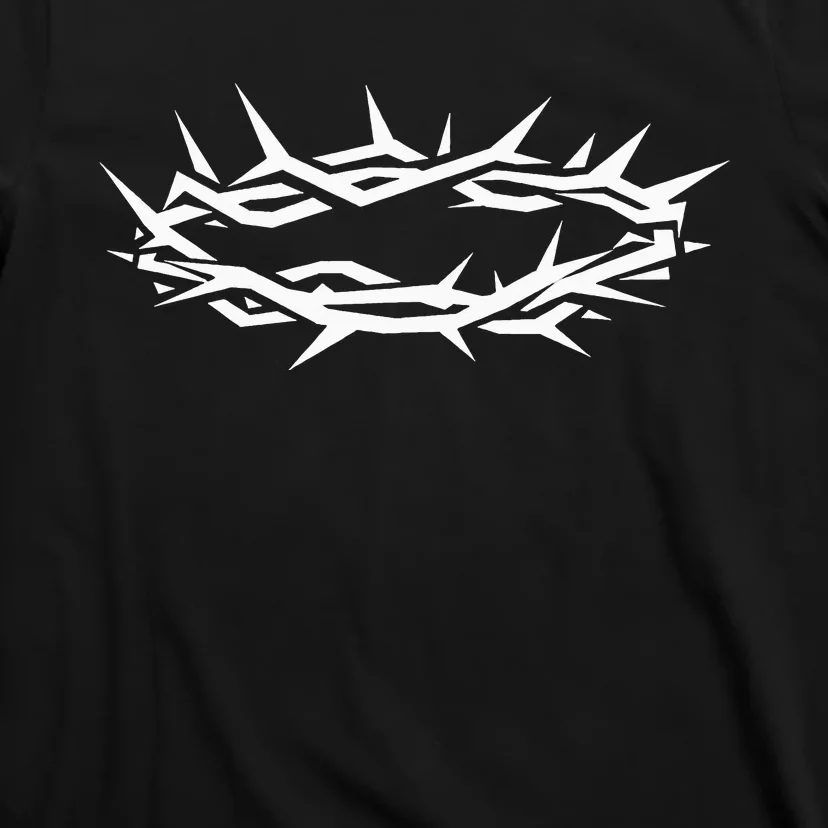 Christian Jesus Crown of Thorn Good Friday & Easter. T-Shirt