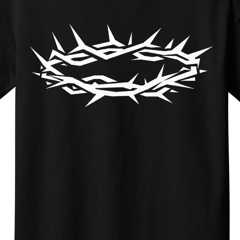 Christian Jesus Crown of Thorn Good Friday & Easter. Kids T-Shirt