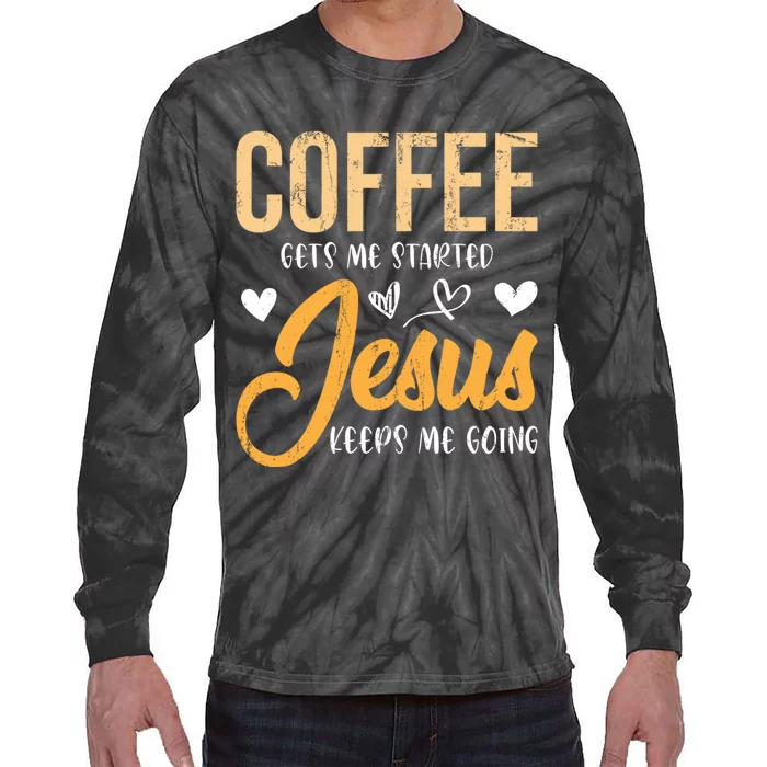 Christianity Jesus Christ Religion Gifts Tie-Dye Long Sleeve Shirt