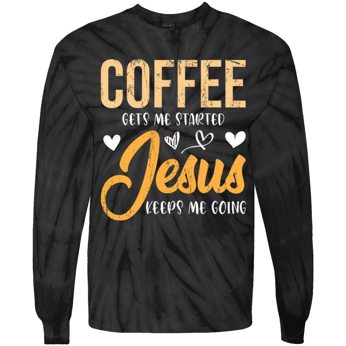 Christianity Jesus Christ Religion Gifts Tie-Dye Long Sleeve Shirt