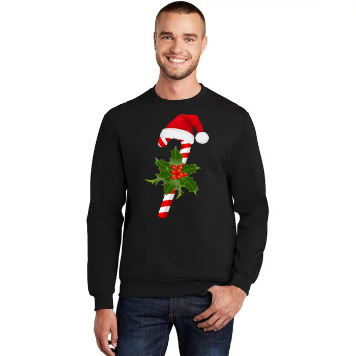 Christmas Jolly Candy Cane Sweatshirt