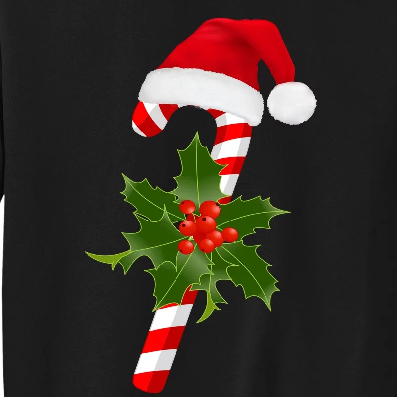 Christmas Jolly Candy Cane Sweatshirt