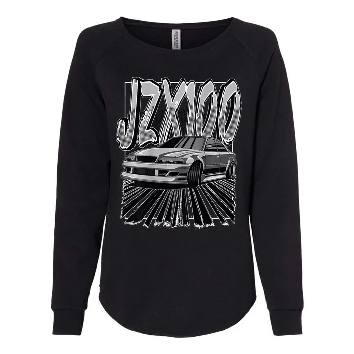 Chaser Jzx100 Drift Womens California Wash Sweatshirt