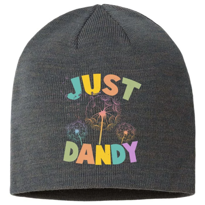 Cute Just Dandy Springtime Dandelions 8 1/2in Sustainable Knit Beanie