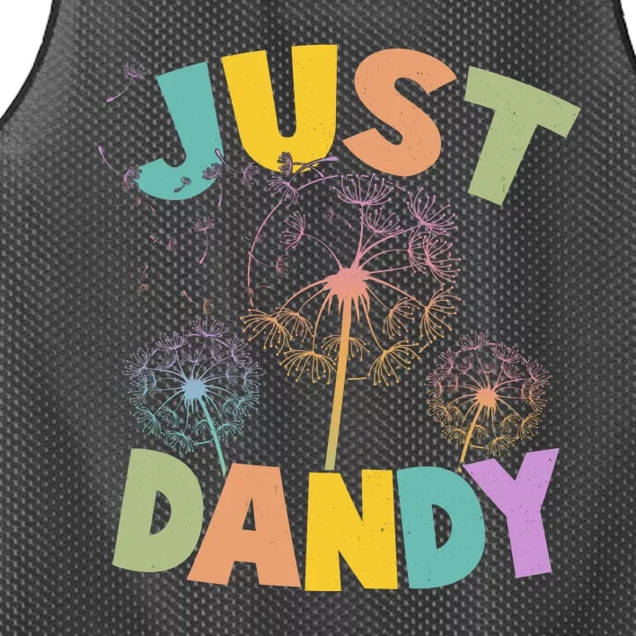 Cute Just Dandy Springtime Dandelions Mesh Reversible Basketball Jersey Tank