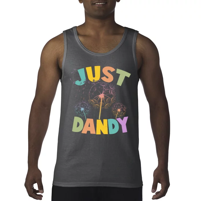 Cute Just Dandy Springtime Dandelions Tank Top