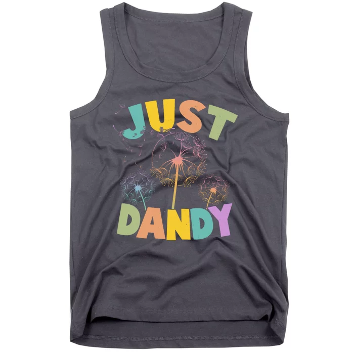 Cute Just Dandy Springtime Dandelions Tank Top