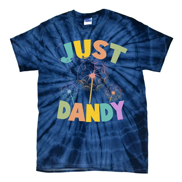 Cute Just Dandy Springtime Dandelions Tie-Dye T-Shirt