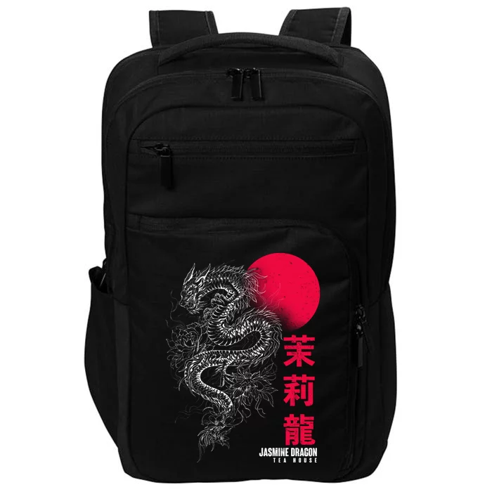 Cool Jasmine Dragon Tea House Impact Tech Backpack