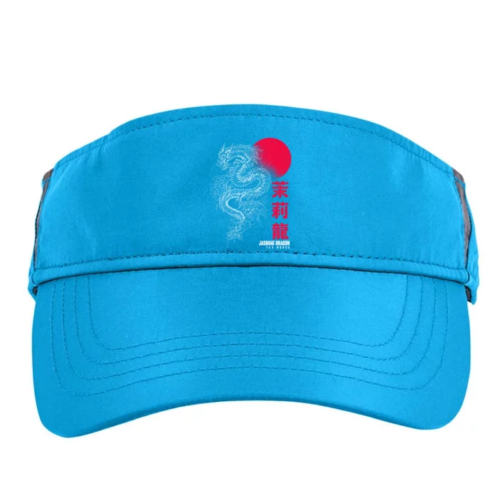 Cool Jasmine Dragon Tea House Adult Drive Performance Visor